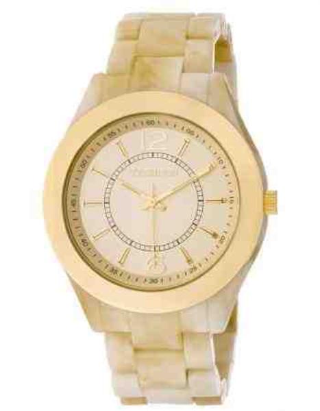 REL.PULSO QTZ TECHNOS DOURADO PULS PLAST FEM.