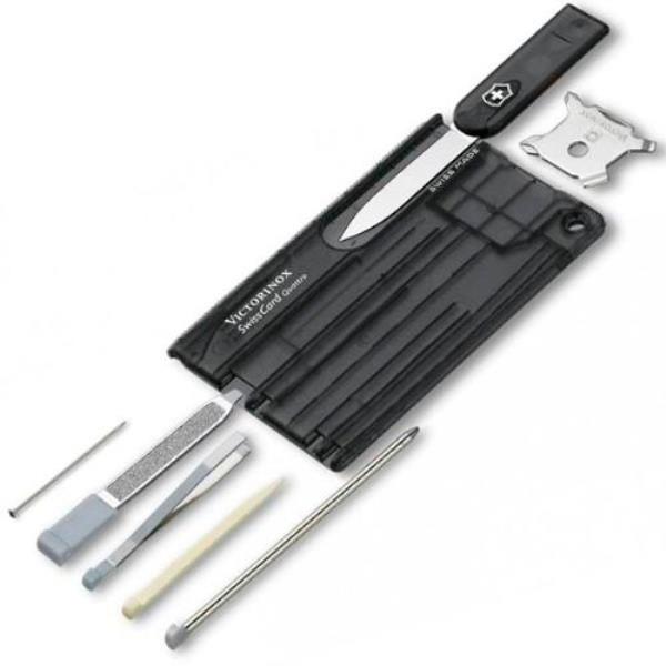 SWISSCARD QUATTRO ONYX CINZA ESCURO TRANS