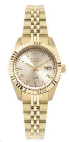 RELOGIO ANA/CX E PULSEIRA AÇO DOURADA (DCRE 23052208)