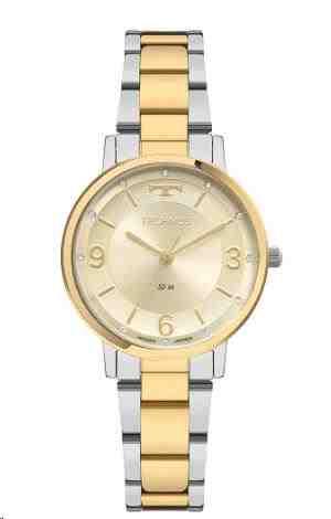 RELOGIO ANA/CX E PULSEIRA DE AÇO BICOLOR (DCRE 25368342)