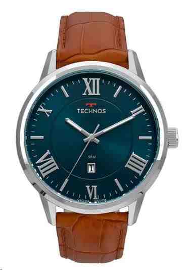 RELOGIO ANA/CX E PULSEIRA COURO MARRON (DCRE 23152539)