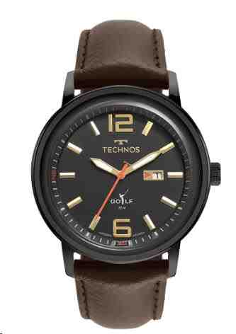 RELOGIO ANA/CX E PULSEIRA COURO MARRON (DCRE 24318953)