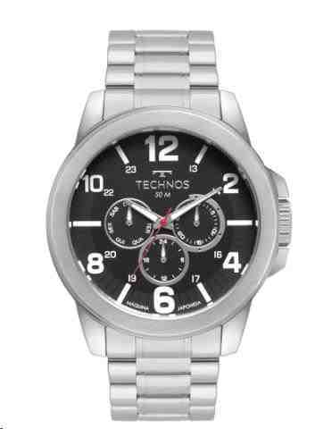 RELOGIO ANA/CX E PULSEIRA AÇO TECHNOS (DCRE 23198601)