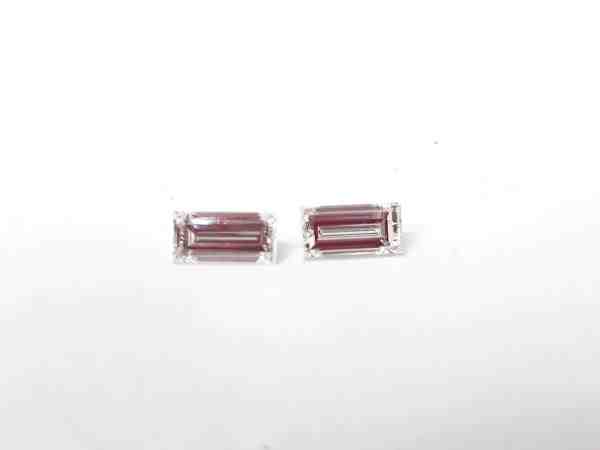 LAB GROWN (BRILHANTE LABORATÓRIO) BAGUETE 8X4MM 3ALT (PAR)