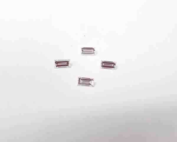 LAB GROWN (BRILHANTE LABORATÓRIO) BAGUETE 3X1,5MM 1.28ALT (CTS)