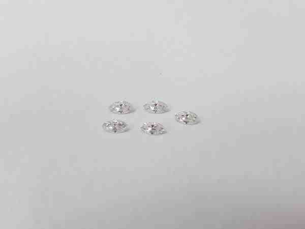 MOISSANITE NAVETE FACETADA 2.5X5MM (CTS)