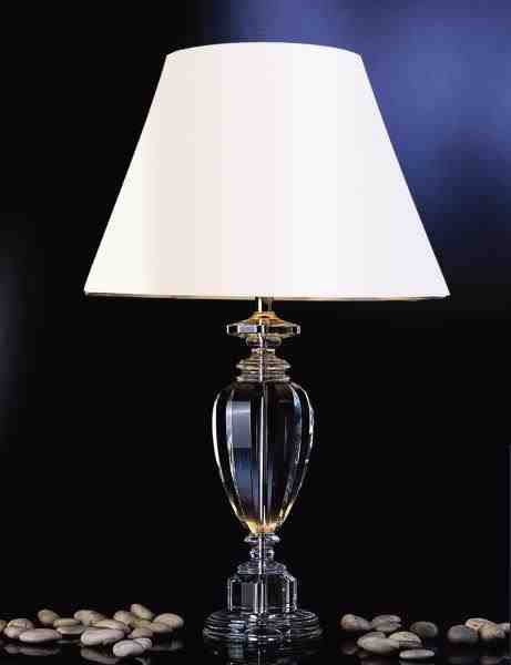 ABAJUR METAL CROMADO E VIDRO