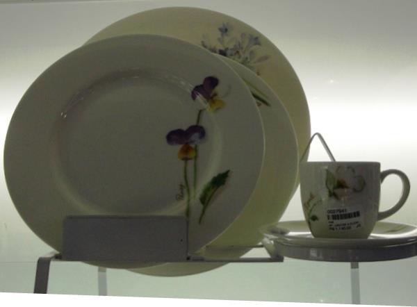 AP. JANTAR A FLOWERY 30 PCS PORCELANA