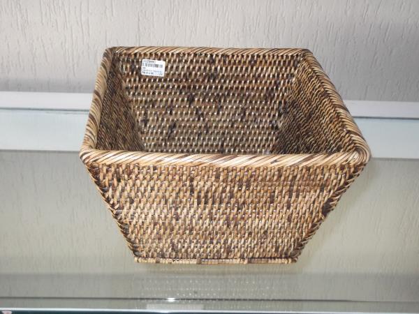 CACHEPOT PALHA QUADRADO