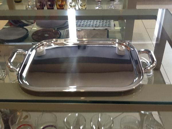 BANDEJA OBL C/ ALCAS C/ CORDAO 40X31,5CM