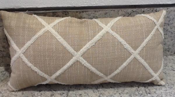 ALM RUSTICA 25X52 BEGE BORDADA MOD 02