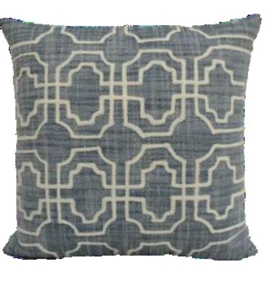 ALM RUSTICA 52X52 AZUL BORDADA MOD 03