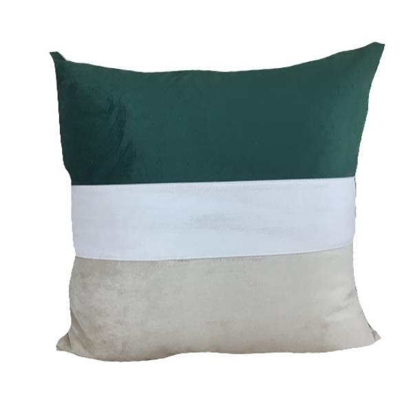 ALM VEL VERDE E BEGE 52X52 C/ EMENDA MOD 01