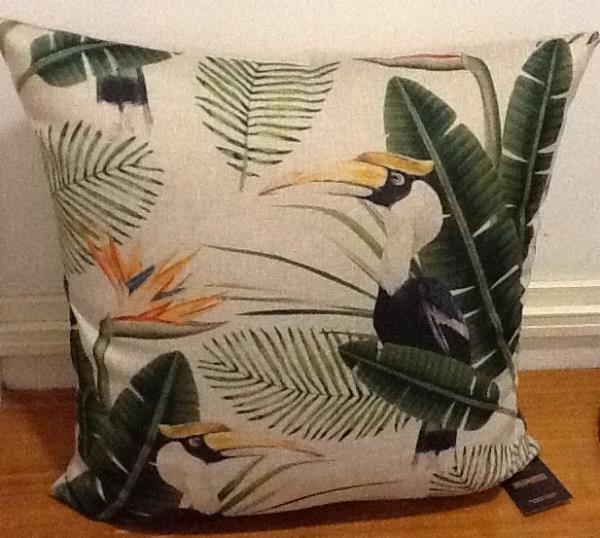 ALM LINHO BEGE 52X52 ESTAMPA MOD 19