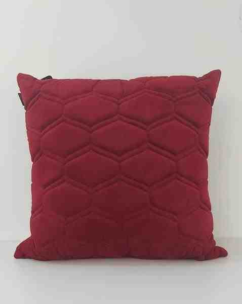 ALM VEL 52X52 MARSALA EM ALTO RELEVO