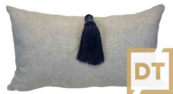 ALM LINHO CRU 35X58 C/PINGENTE AZUL