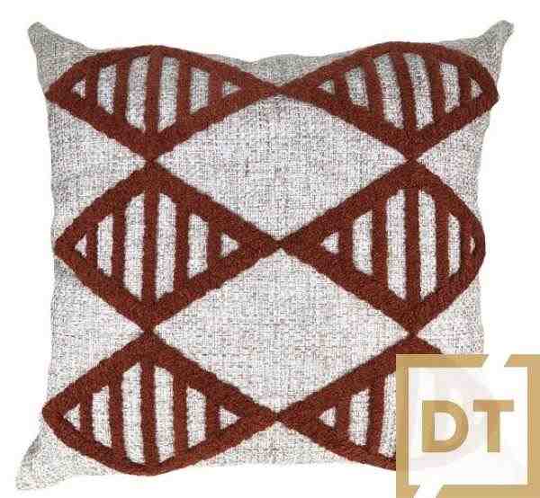 ALM LINHAO BEGE 52X52 BORD AUTO REL BOUCLE OCRE 1