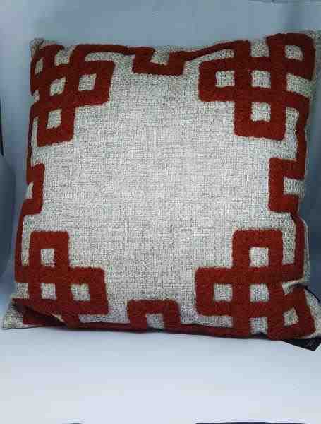 ALM LINHAO BEGE 52X52 BORD AUTO REL BOUCLE OCRE 2