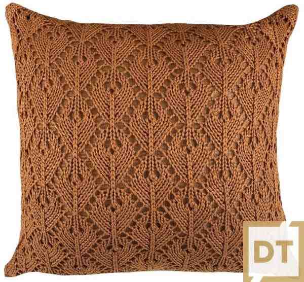 ALM TRICO TRAMA RENDADA 02 52X52 OCRE