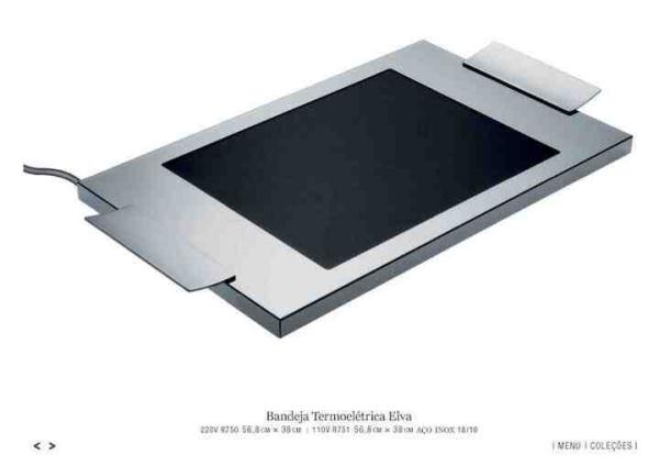 BANDEJA TERMOELETRICA GDE ELVA 110V