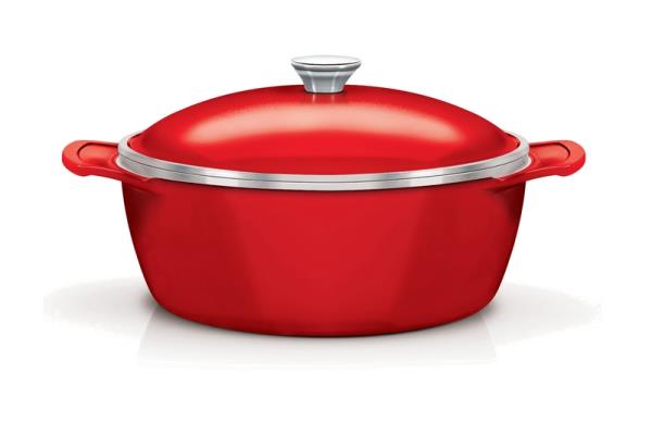 CAÇAROLA ALUMINIO 22CM LYON SILICON