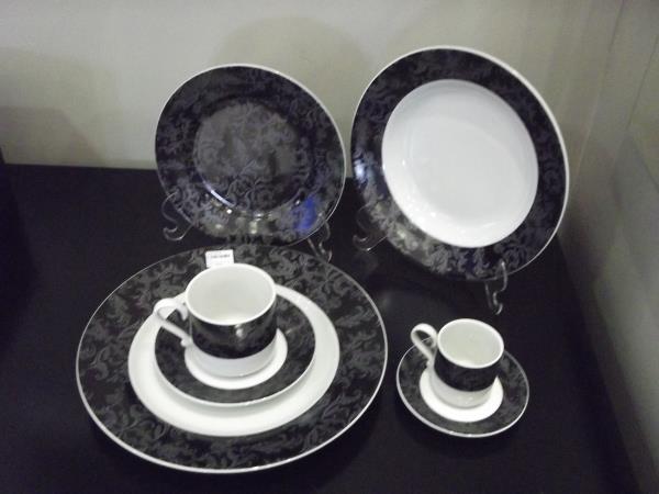 APARELHO DE JANTAR 42 PC JTCC MARIA DAMASCO