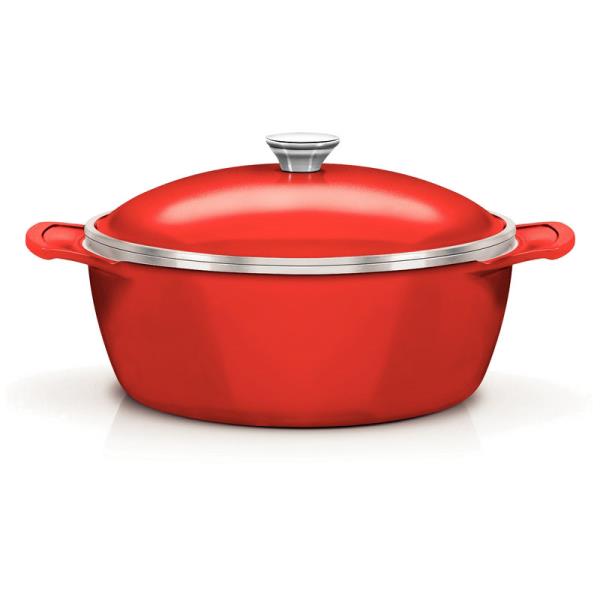 CAÇAROLA ALUM 30 CM LYON SILICON