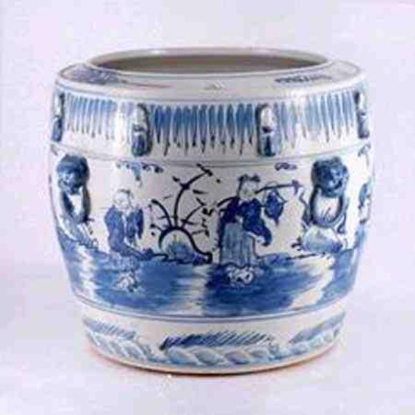 CACHEPOT CIA DAS INDIAS AZUL