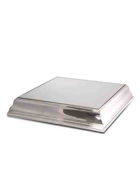 BASE QUAD. C/ ESPELHO 35X35 CM 10 CM ALT