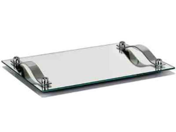 BANDEJA ESP ALCA C 30X45 C/ PE VIDRO