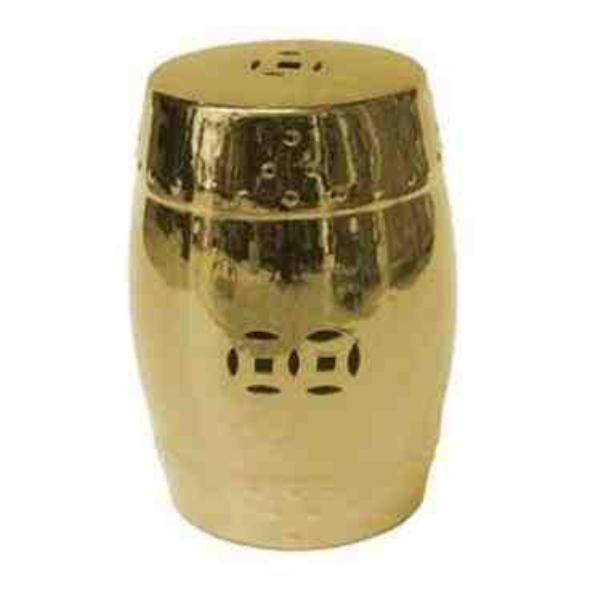 BANCO CR GARDEN SEAT 46X33D DOURADO