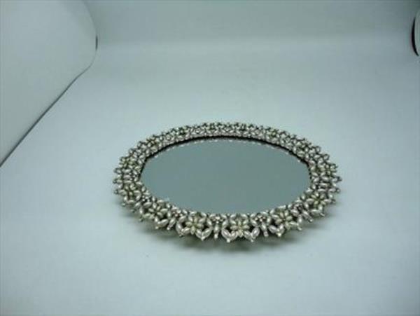 BANDEJA OVAL ESPELHO THEODORA