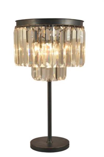 ABAJUR METAL E CRISTAL – 6