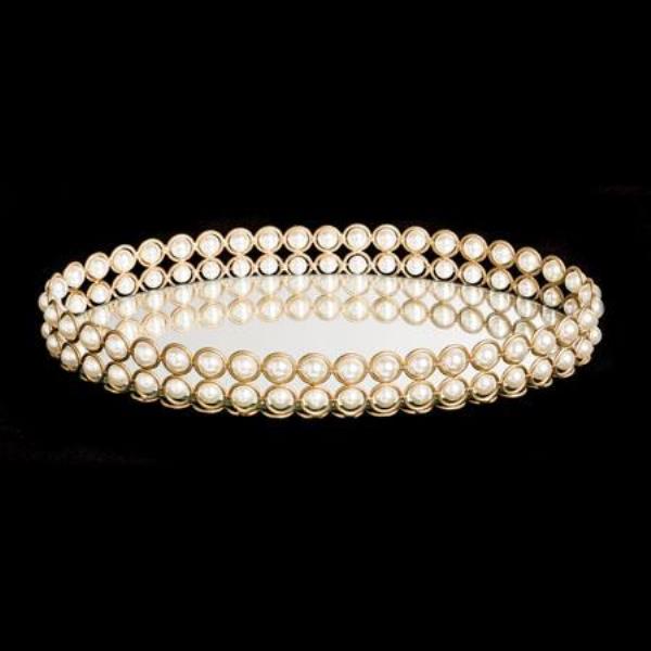 BANDEJA OVAL PEROLA P