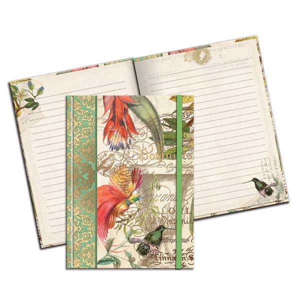 CADERNO CAPA DURA ENCH GARDEN