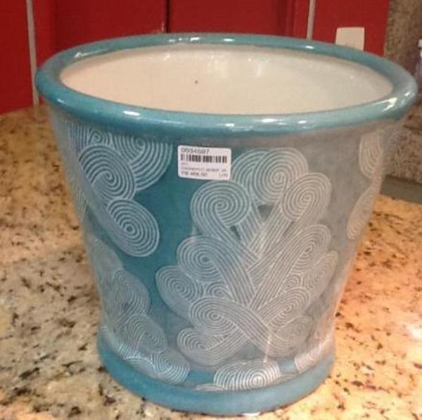 CACHEPOT VERDE JAYME B. *DAMAS