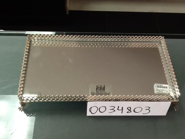 BANDEJA ESPELHO PARA TOALHA