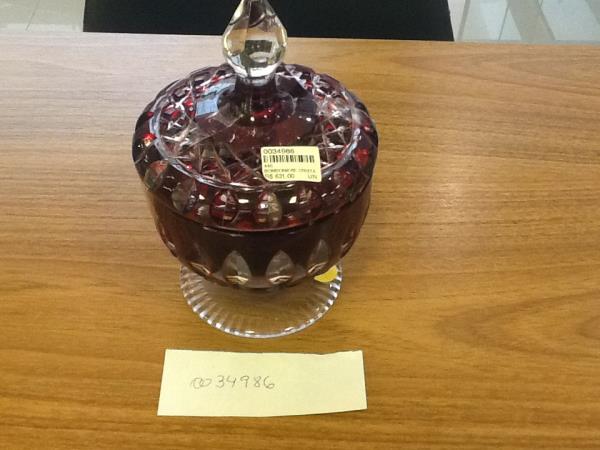 BOMBONIERE CRISTAL 17 CM LAP 150