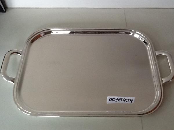 BANDEJA C/ ALCA 43X34 CM C/CORDAO WAVE