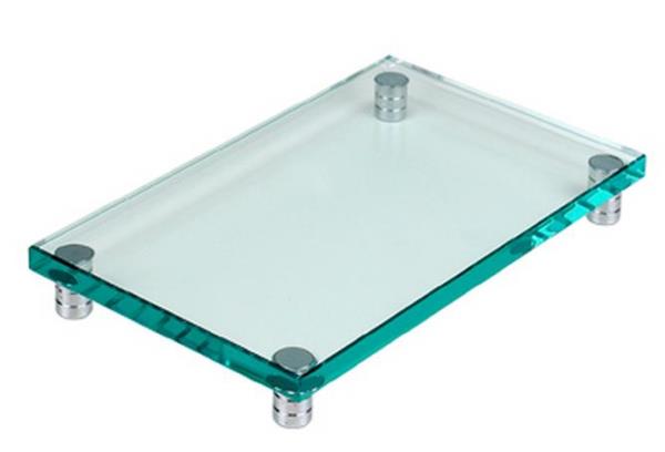 BASE DE VIDRO PES DE ALUMINIO