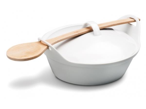 CACAROLA RED C/COLHER 26,5X23X10,5CM