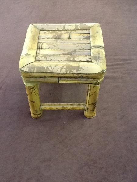 BANQUETA DE BAMBU P (MINI)