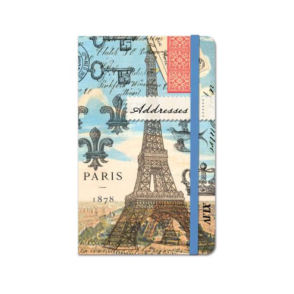 CADERNO ENDEREÇOS PARIS
