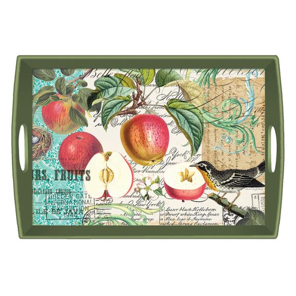 BANDEJA MADEIRA RETANGULAR SWEET APPLE