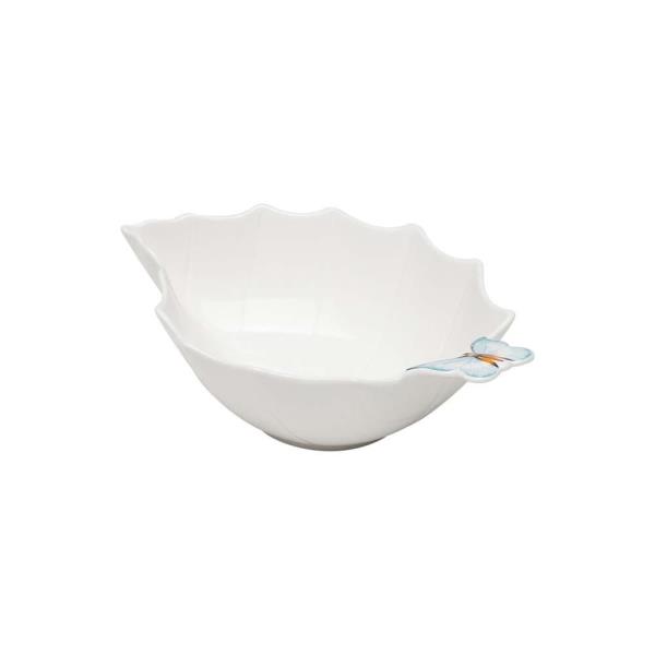 BOWL FOLHA BORBOLETAS 24 CM