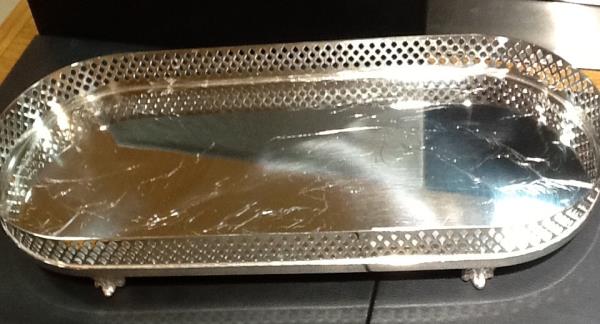 BANDEJA GRADE OBLONGA 39X16CM ALT 6CM