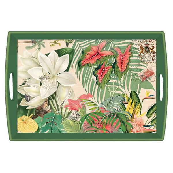 BANDEJA MADEIRA RETANGULAR VANILLA PALM