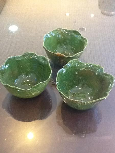 BOWL LINHA DE FOLHAS VERDE OUTONAL