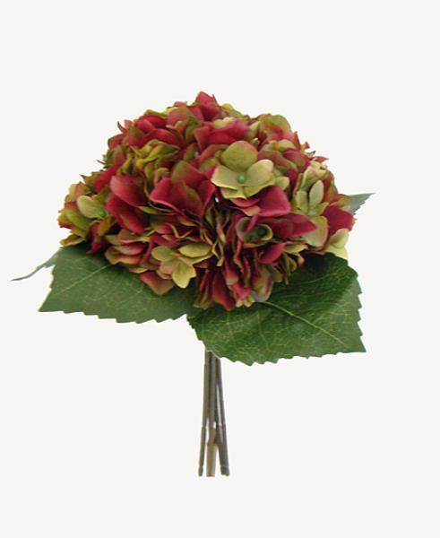 BUQUE DE HORTENSIAS X5 30CM