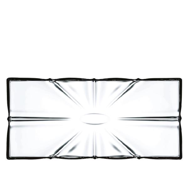 BANDEJA VENUS 33CM CRISTAL